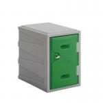 Plastic 1 Door Locker -key Operated Lock - H 450 mm - Green 427885