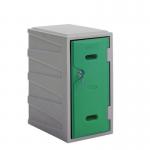 Plastic 1 Door Locker -key Operated Lock - H 600 mm - Green 427892