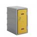 Plastic 1 Door Locker -key Operated Lock - H 600 mm - Yellow 427897