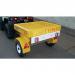 Towable drop salt spreader and gritter attachment 427936