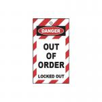 Lockout Tags - Out Oforder (double Sided 10 Pack) 428056