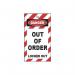 Lockout Tags - Out Oforder (double Sided 10 Pack) 428056