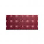 Perfo Panel Horizontal - Crimson Red Wxdxh: 991X13X457mm Ral 3004 428251