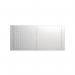 Perfo Panel Horizontal - Light Greywxdxh: 1486 X 13 X 457 mm Ral 7035 428253