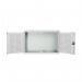 Cubio Cupboard with Perfobackpanel Wxdxh: 1050 X 325 X 700 mm Ral 7035 428256