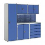 Verso Modular Workshopwith 4 X Cupboards, 1 X Cabinet 428302