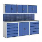 Verso Modular Workshopwith 4 X Cupboards, 2 X Cabinets 428306
