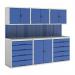 Verso Modular Workshopwith 4 X Cupboards, 2 X Cabinets 428306