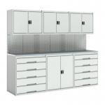 Verso Modular Workshopwith 4 X Cupboards, 2 X Cabinets 428307