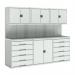 Verso Modular Workshopwith 4 X Cupboards, 2 X Cabinets 428307