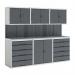 Verso Modular Workshopwith 4 X Cupboards, 2 X Cabinets 428308