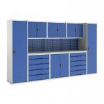 Verso Modular Workshopwith 6 X Cupboards, 2 X Cabinets 428310