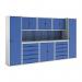 Verso Modular Workshopwith 6 X Cupboards, 2 X Cabinets 428310