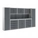 Verso Modular Workshopwith 6 X Cupboards, 2 X Cabinets 428312