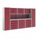 Verso Modular Workshopwith 6 X Cupboards, 2 X Cabinets 428313