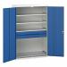Verso Kitted Cupboardwith 4 Shelves, 2 Drawers 428314