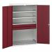 Verso Kitted Cupboardwith 4 Shelves, 2 Drawers 428317