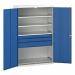 Verso Kitted Cupboardwith 4 Shelves, 3 Drawers 428318