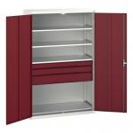 Verso Kitted Cupboardwith 4 Shelves, 3 Drawers 428321