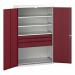 Verso Kitted Cupboardwith 4 Shelves, 3 Drawers 428321