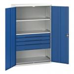 Verso Kitted Cupboardwith 3 Shelves, 4 Drawers 428322