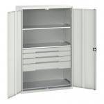 Verso Kitted Cupboardwith 3 Shelves, 4 Drawers 428323