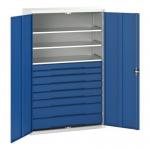 Verso Kitted Cupboardwith 3 Shelves, 8 Drawers 428326