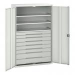 Verso Kitted Cupboardwith 3 Shelves, 8 Drawers 428327