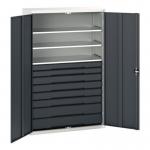 Verso Kitted Cupboardwith 3 Shelves, 8 Drawers 428328