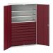 Verso Kitted Cupboardwith 3 Shelves, 8 Drawers 428329