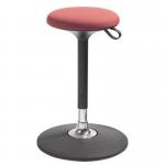 Pivo Stand Aid - Cura Fabric - Red - Flat Baseadj Seat Height 55-81 cm 428511