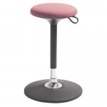 Pivo Stand Aid - Cura Fabric - Rose - Flat Baseadj Seat Height 55-81 cm 428512