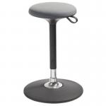 Pivo Stand Aid - Cura Fabric - Grey - Flat Baseadj Set Height 55-81 cm 428513