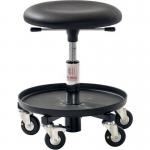 Esd Roller Stool + Castors + Trayadj Seat Height 39-52 cm 428515