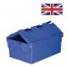 Blue attached lid container 428641