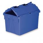 Blue attached lid container 428642