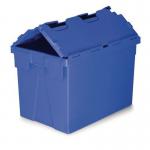 Blue attached lid container 428643