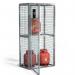 Gorilla double compartment gas cylinder cage 428655