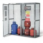 Gorilla double compartment gas cylinder cage 428656