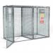 Gorilla double compartment gas cylinder cage 428657