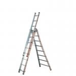 Pronor 3-section Combinationladder with 3 X 8 Rungs - Flared Base 428679