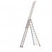 Pronor 3-section Combinationladder with 3 X 12 Rungs - Flared Base 428682