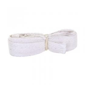 Tan Colored Strong Cotton Tie 12mm X 2M, Used To Secure The Neck And Back Of Multiple Aprons. 428696