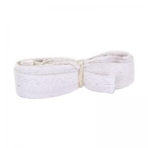 Tan Colored Strong Cotton Tie 12mm X 2M, Used To Secure The Neck And