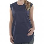 Poly-cotton Tabbbard Navy Smallfront Pouch Pocket Side Tab Fastening 428700