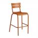 Aluminium slatted bar stools 428788