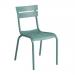 Slatted aluminium side chair 428789