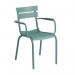 Slatted aluminium side chair 428790