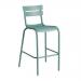 Aluminium slatted bar stools 428791