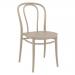 Moulded bistro stacking chair 428804